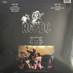 AC/DC "Live At Agora Ballroom, Cleveland, August 22, 1977" (ORANGE LP)