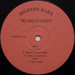 RICHARD MARX &quot;Rush Street&quot; (RGM NM LP)