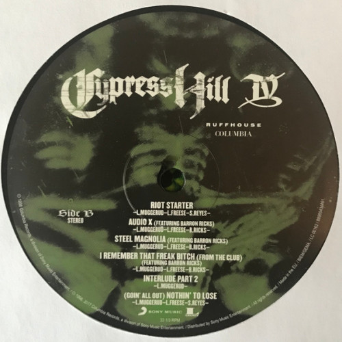 Виниловая пластинка CYPRESS HILL "IV" (2LP) 