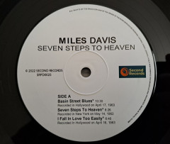 MILES DAVIS "Seven Steps To Heaven" (LP)