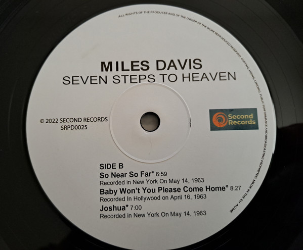 Виниловая пластинка MILES DAVIS "Seven Steps To Heaven" (LP)