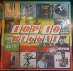 VARIOUS ARTISTS "Top 40 Reggae" (RED LP)