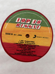 VARIOUS ARTISTS "Top 40 Reggae" (RED LP)