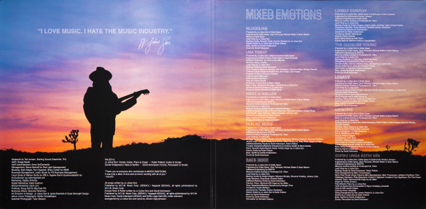 Виниловая пластинка KALEO "Mixed Emotions" (BLUE LP)