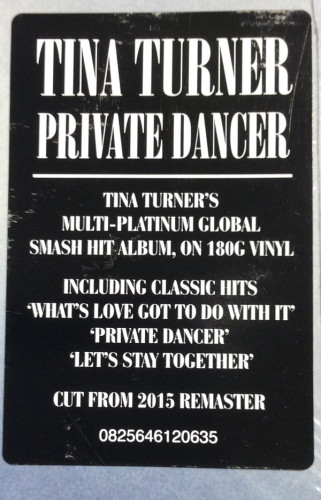 Виниловая пластинка TINA TURNER "Private Dancer" (LP)