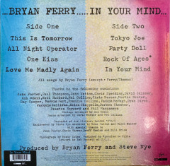BRYAN FERRY "In Your Mind" (LP)