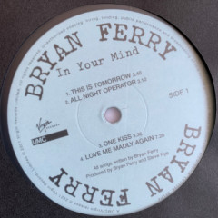 BRYAN FERRY "In Your Mind" (LP)
