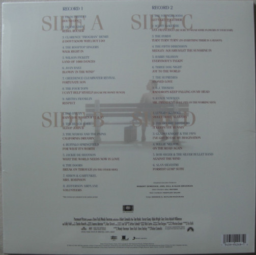 Виниловая пластинка VARIOUS ARTISTS "Forrest Gump (The Soundtrack)" (EPIC OST 2LP)