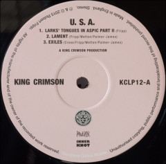 KING CRIMSON &quot;USA&quot; (LP)