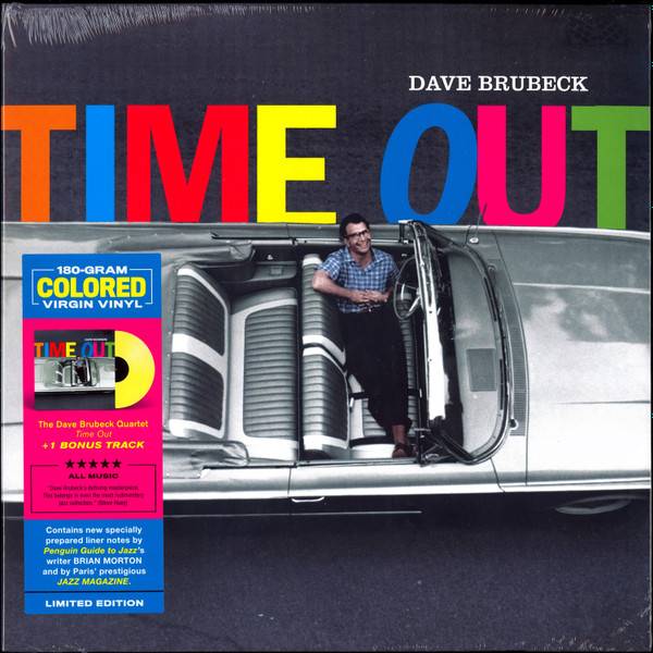 Виниловая пластинка DAVE BRUBECK QUARTET "Time Out" (YELLOW LP) 