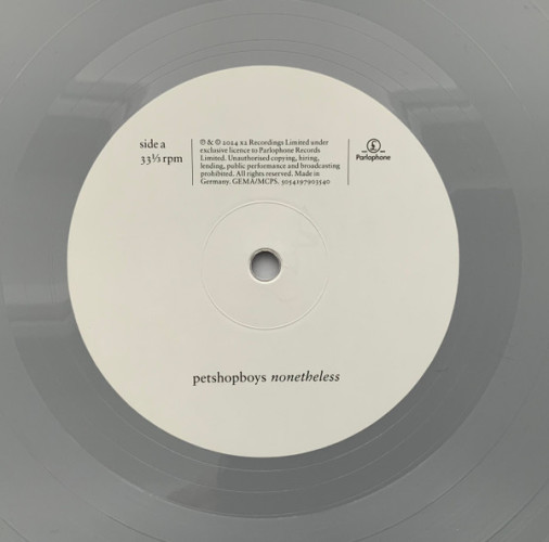 Виниловая пластинка PET SHOP BOYS "Nonetheless" (GREY LP)