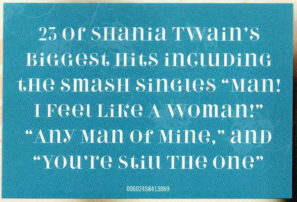 Виниловая пластинка SHANIA TWAIN "Greatest Hits" (2LP)