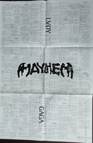 Виниловая пластинка LADY GAGA "Mayhem" (RED 2LP)