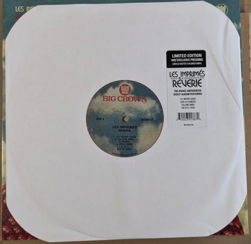 Виниловая пластинка LES IMPRIMES "Reverie" (COLOURED LP) 