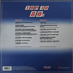 VARIOUS ARTISTS "Top 40 80s" (BLUE LP)