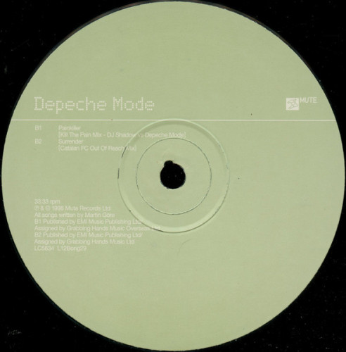 Виниловая пластинка DEPECHE MODE " Only When I Lose Myselfo" (NM/NM L12BONG29 LP)