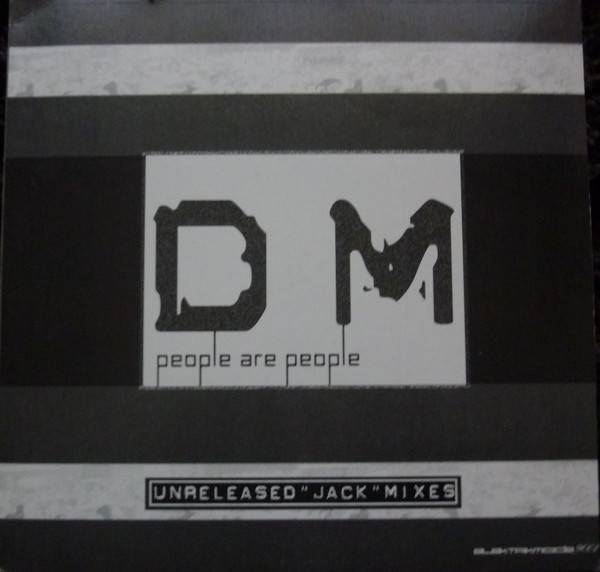 Виниловая пластинка Depeche Mode ‎– "People Are People (Unreleased "Jack" Mixes)" (LP) 
