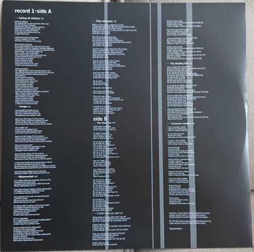 Виниловая пластинка GENESIS "...Calling All Stations..." (2LP) 