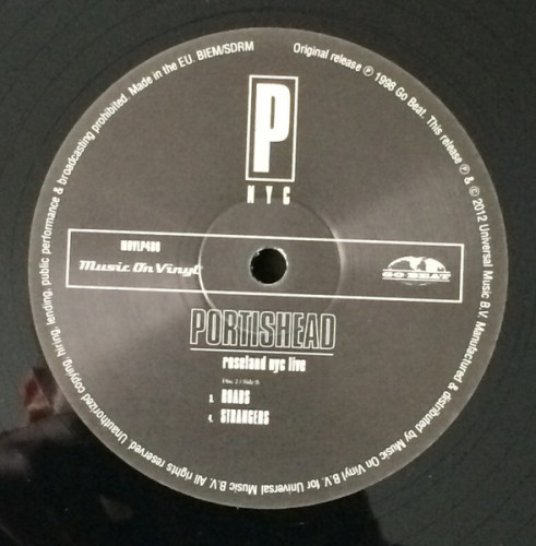 Виниловая пластинка PORTISHEAD "Roseland NYC Live" (MOVLP480 2LP)