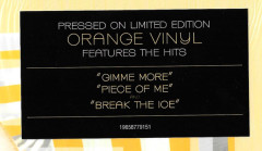 BRITNEY SPEARS "Blackout" (ORANGE LP)