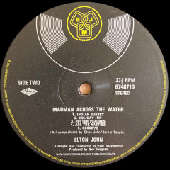 ELTON JOHN &quot;Madman Across The Water&quot; (LP)