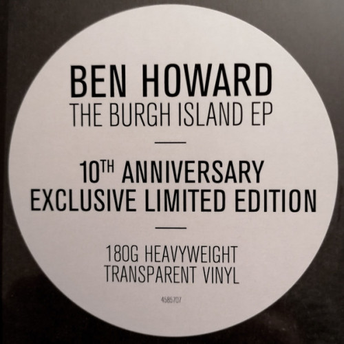 Виниловая пластинка BEN HOWARD "The Burgh Island E.P." (CLEAR LP) 