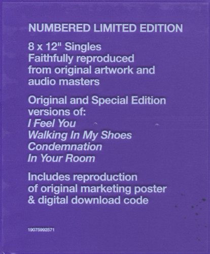 Виниловая пластинка Depeche Mode "Songs Of Faith And Devotion" | The 12" Singles (8x12'') 