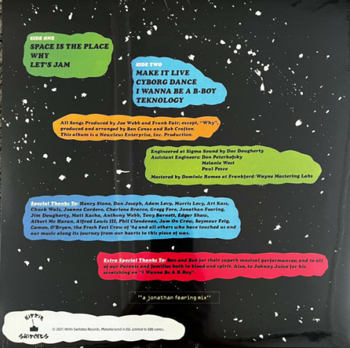 Виниловая пластинка NEWCLEUS "Space Is The Place" (LP) 