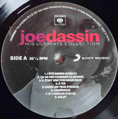 JOE DASSIN "His Ultimate Collection" (LP)