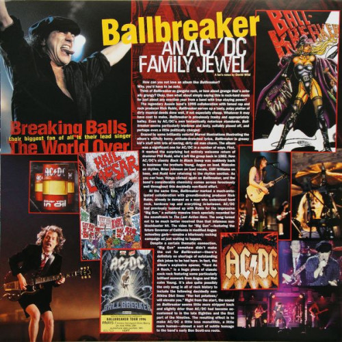 Виниловая пластинка AC/DC "Ballbreaker" (LP)