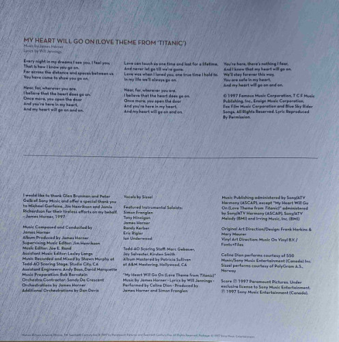 Виниловая пластинка JAMES HORNER "Titanic (Music From The Motion Picture)" (COLORED OST 2LP)