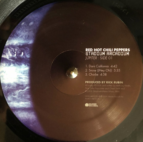 Виниловая пластинка RED HOT CHILI PEPPERS "Stadium Arcadium" (4LP)