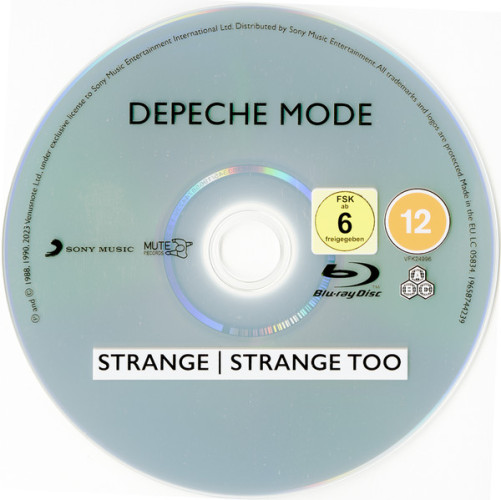 Blu-ray диск DEPECHE MODE "Strange | Strange Too" (BLU-RAY) 