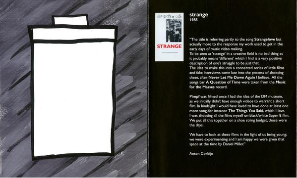 Blu-ray диск DEPECHE MODE "Strange | Strange Too" (BLU-RAY) 