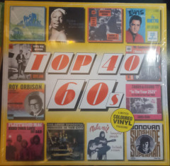 VARIOUS ARTISTS "Top 40 60s" (YELLOW LP)