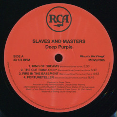 DEEP PURPLE "Slaves And Masters" (LP)