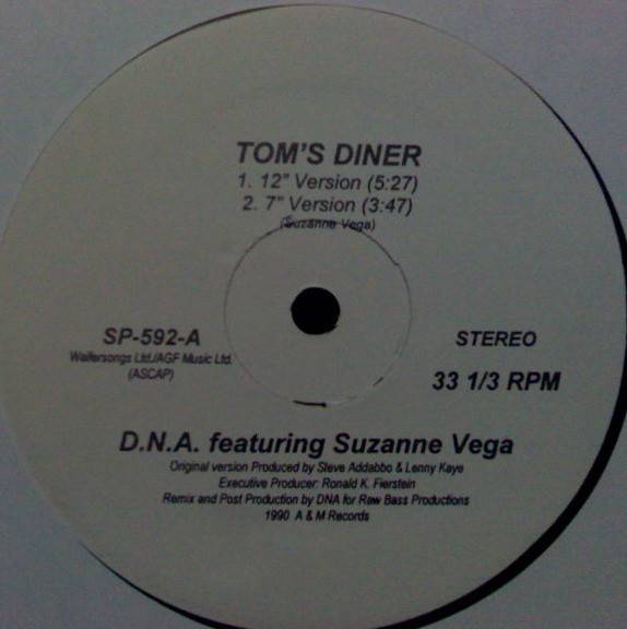 Виниловая пластинка DNA "Tom`s Diner" (LP) 