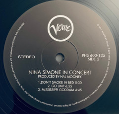 NINA SIMONE &quot;In Concert&quot; (LP)