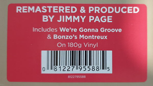 Виниловая пластинка LED ZEPPELIN "Coda" (LP) 