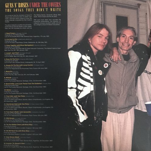 Виниловая пластинка GUNS N ROSES "Under The Covers" (CLEAR LP)