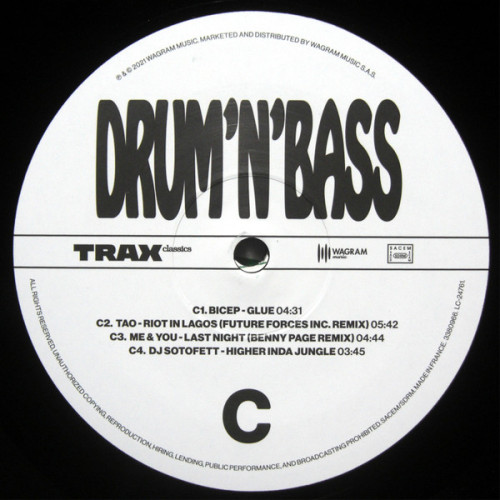 Виниловая пластинка VARIOUS ARTISTS "Trax Classics (Drum`n`Bass)" (2LP)