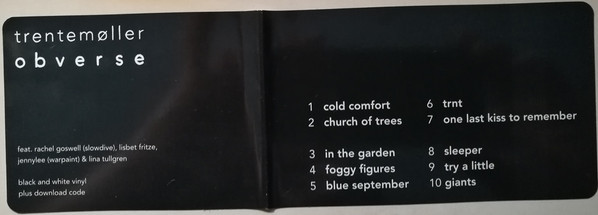 Виниловая пластинка TRENTEMOLLER "Obverse" (COLOURED 2LP) 