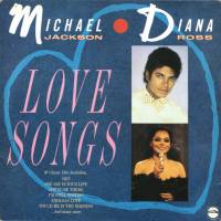 MICHAEL JACKSON AND DIANA ROSS "Love Songs" (VG+ LP)