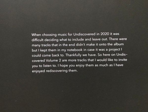 Виниловая пластинка LUDOVICO EINAUDI "Undiscovered Vol.2" (2LP) 