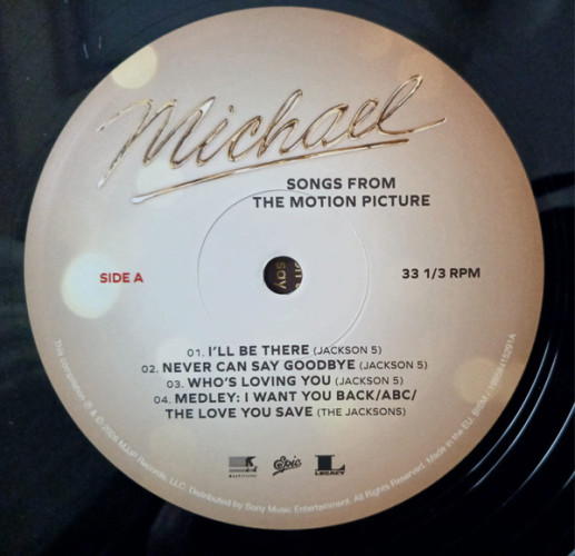 Виниловая пластинка MICHAEL JACKSON "Michael (Songs From The Motion Picture)" (OST 2LP)