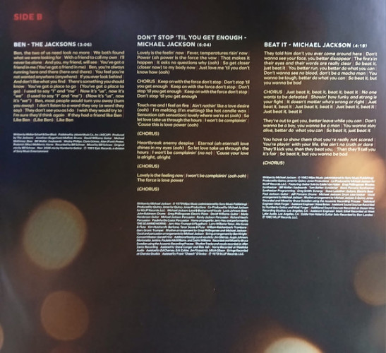Виниловая пластинка MICHAEL JACKSON "Michael (Songs From The Motion Picture)" (OST 2LP)