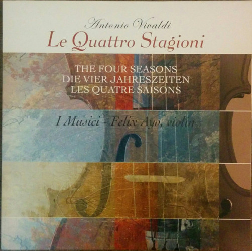 Виниловая пластинка ANTONIO VIVALDI "Le Quattro Stagioni The Four Seasons" (LP)