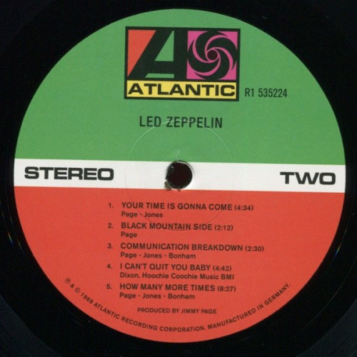 Виниловая пластинка LED ZEPPELIN "Led Zeppelin" (3LP)
