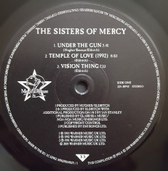 SISTERS OF MERCY "Greatest Hits Volume One - A Slight Case Of Overbombing" (2LP)