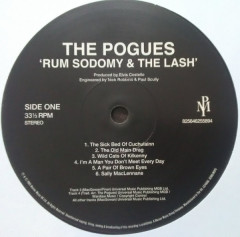 POGUES "Rum Sodomy &amp; The Lash" (LP)